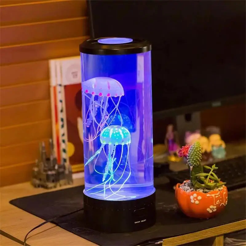 7 Color Color - Changing Jellyfish Led Lamp