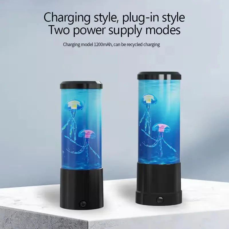 7 Color Color - Changing Jellyfish Led Lamp