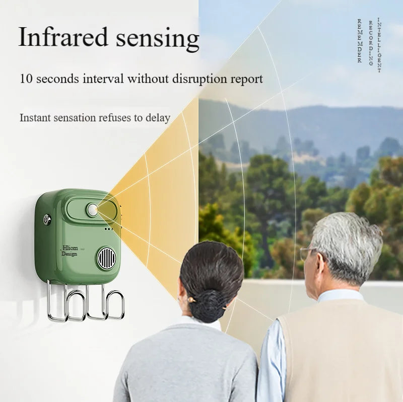 NEW Exit reminder smart voice reminder artifact automatic intelligent induction to go out for people Forget your keys sensor