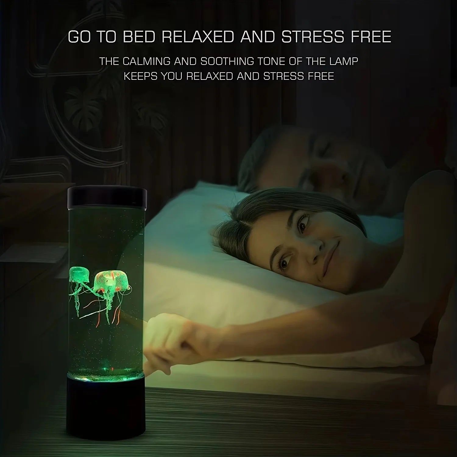7 Color Color - Changing Jellyfish Led Lamp