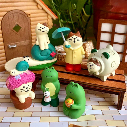 Cute Kawaii desktop/garden characters
