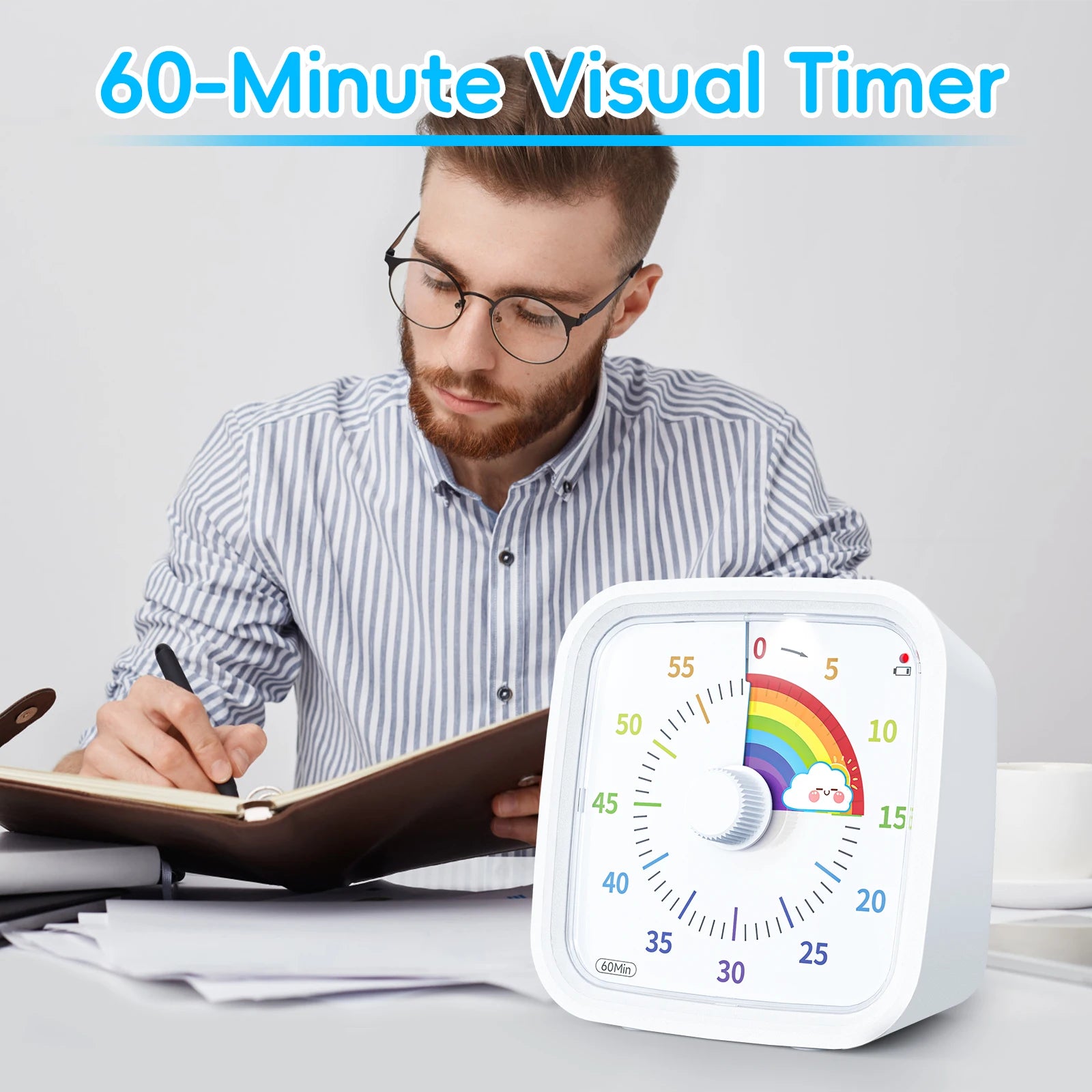 Visual Timer with Protective Case