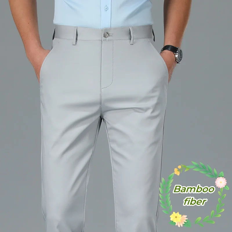Bamboo Fiber Casual Pants