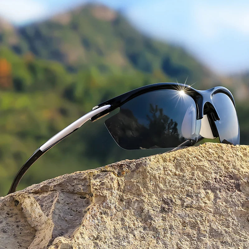Polarized Sports  Sunglasses Half-Frame