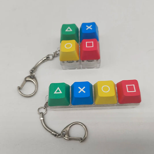 Mechanical Fidget  Keyboard  Keychain