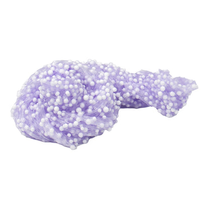 120ml Foam Balls Crystal Slime Kit with Crunchy Beads, Premade Slime Set for Teens, Perfect Stress-Relieving toy Christmas Gift