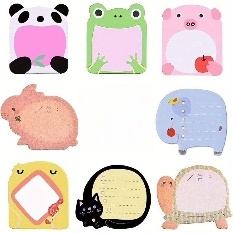 Cute Animal Sticky Notes