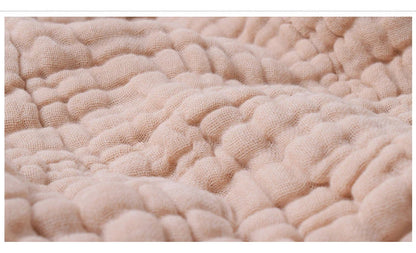 Organic Cotton Blanket Newborn Baby Stuff Muslin Swaddle Wrap  Bedding Receiving Blankets Soft 6 Layer Gauze Sleeping Bath Towel