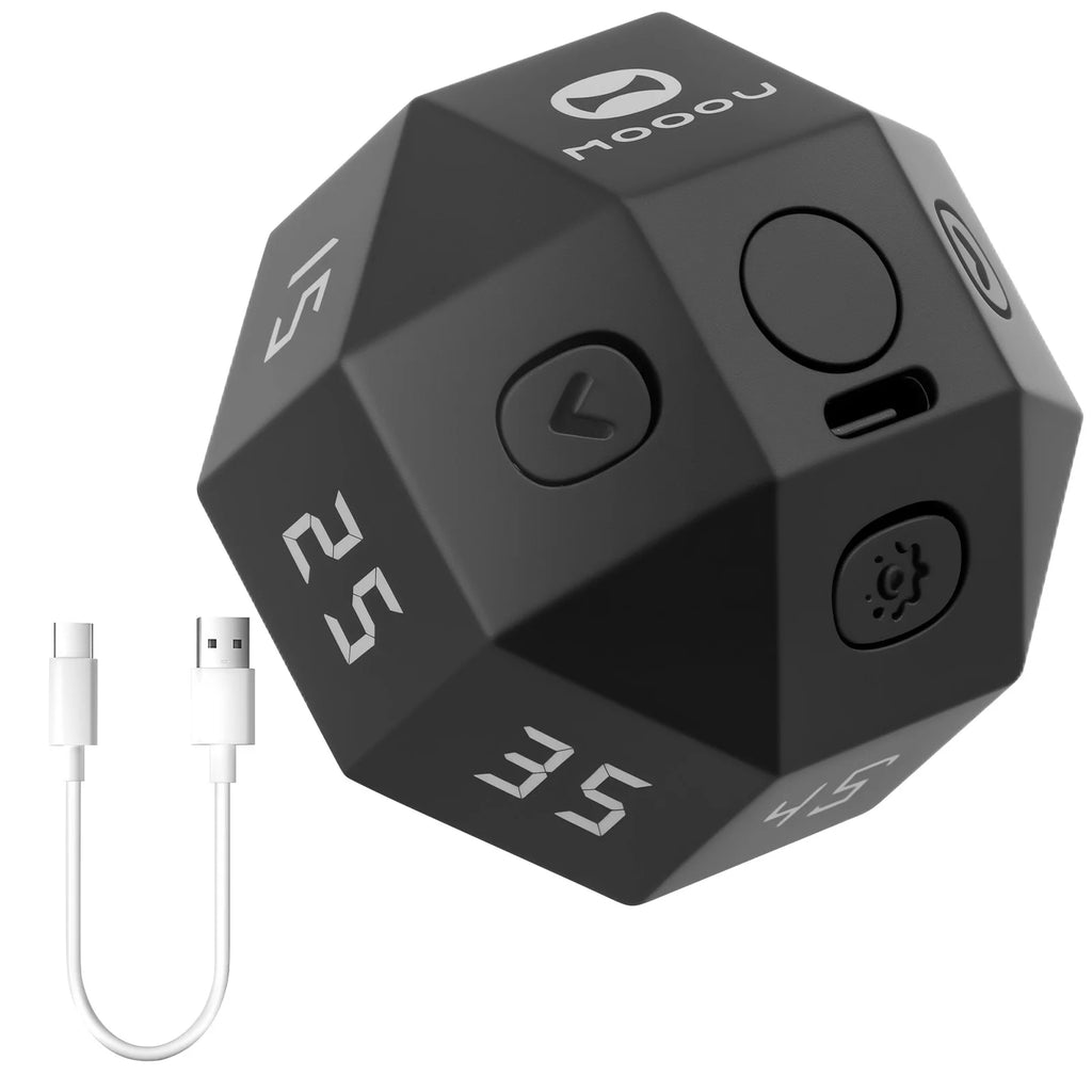 Rotating Cube Timer