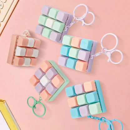 9 Keyboard Keys - Fidget Keychain