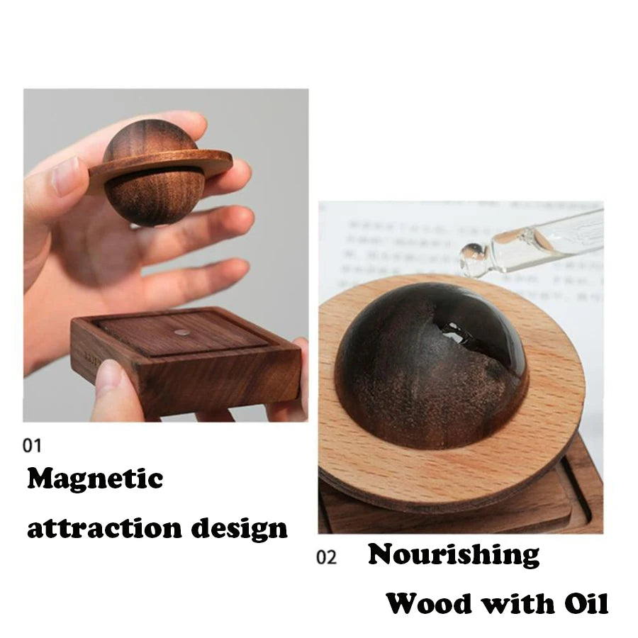 Wooden Jupiter Shaped - Essential Oil Diffusers