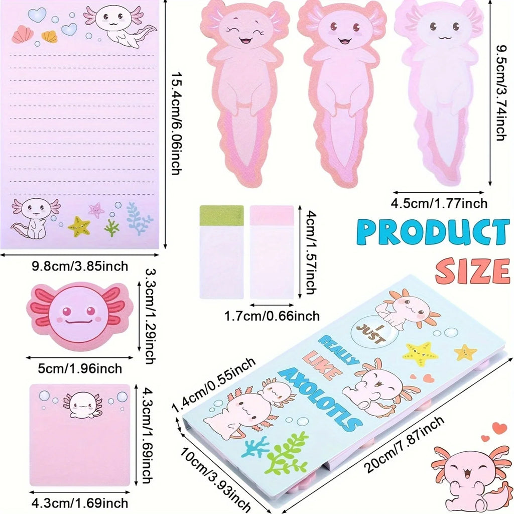 Sticky  Notes - Kawai Characters- Multi Size -Multi Pack
