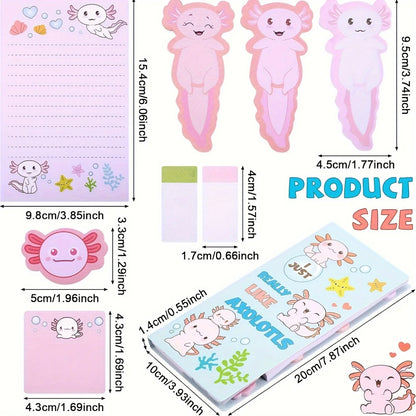 Sticky  Notes - Kawai Characters- Multi Size -Multi Pack