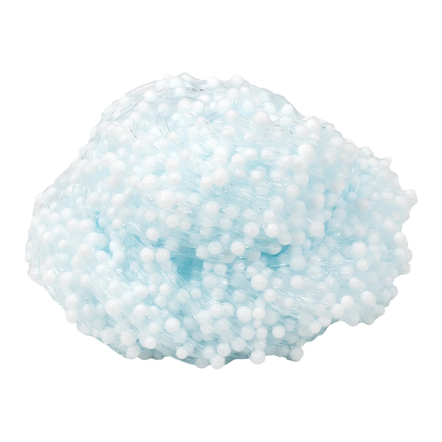 120ml Foam Balls Crystal Slime Kit with Crunchy Beads, Premade Slime Set for Teens, Perfect Stress-Relieving toy Christmas Gift