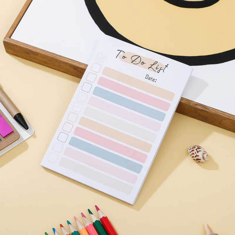 4Pcs/set To-do List - Sticky Notepad
