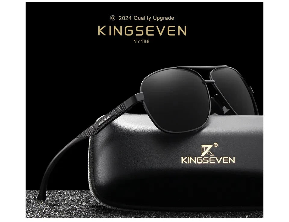KINGSEVEN Polarized Aluminum Sunglasses