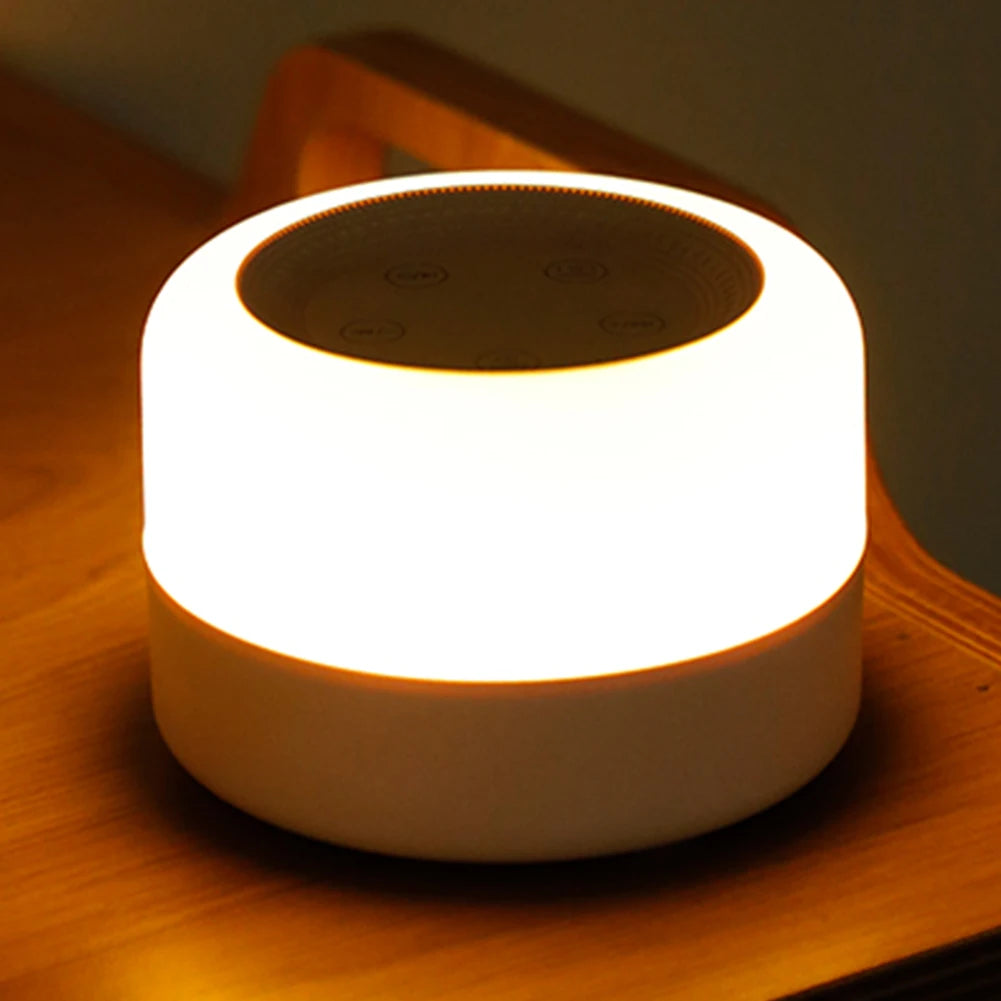 USB Rechargeable -White Noise Machine - With Night Light