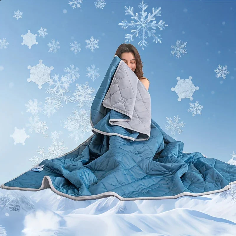 Lightweight, Ultra-Soft Summer Cooling Blanket