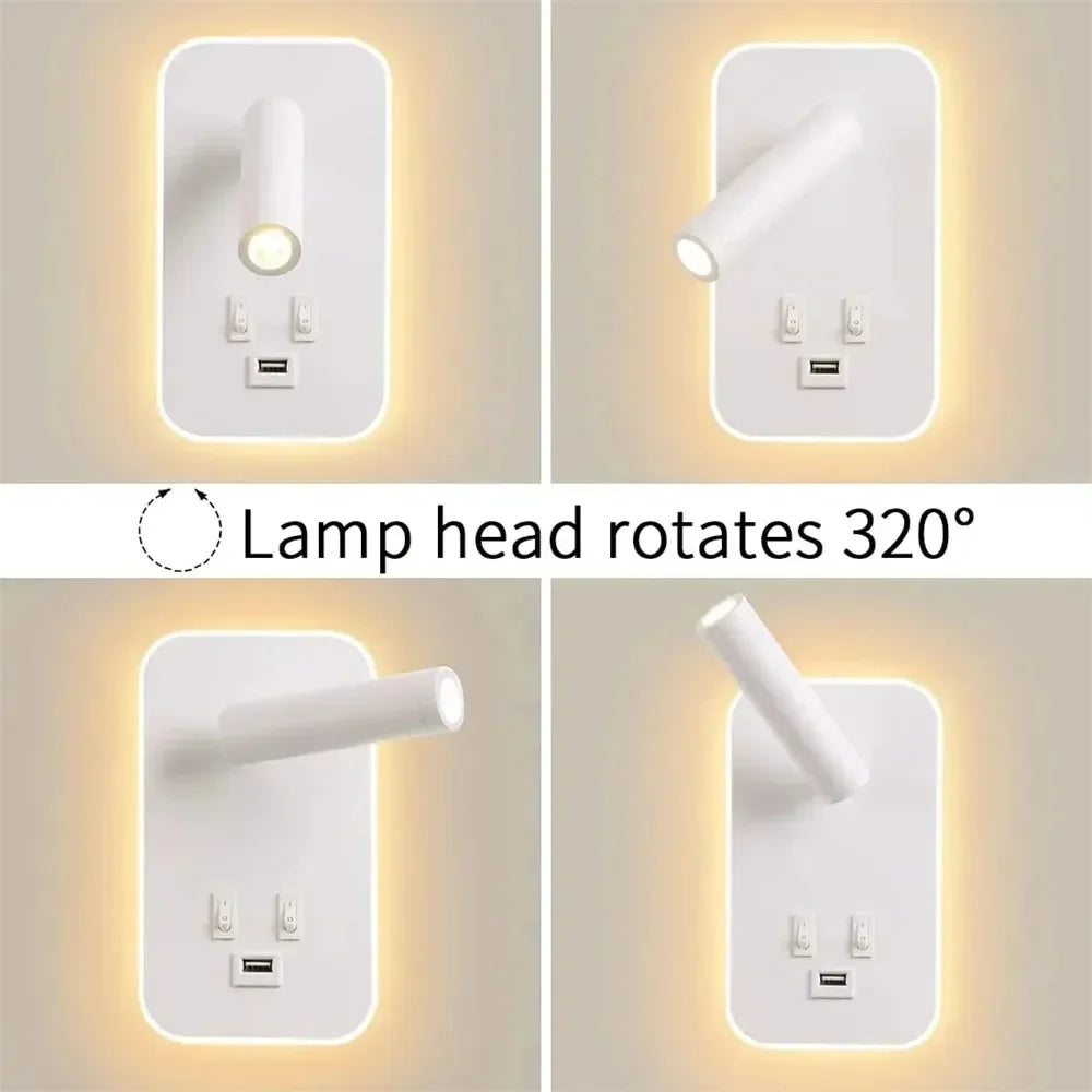 Dimmable LED, Wall Mount Reading Light