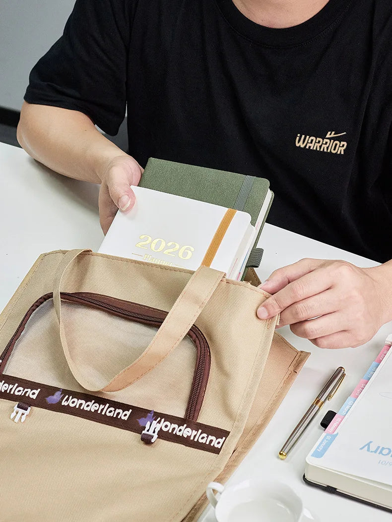 2026 Daily Planner - 365 Days Full Year Agenda with English Pages, A5 Schedule Organizer Notebook for Work & Personal Use