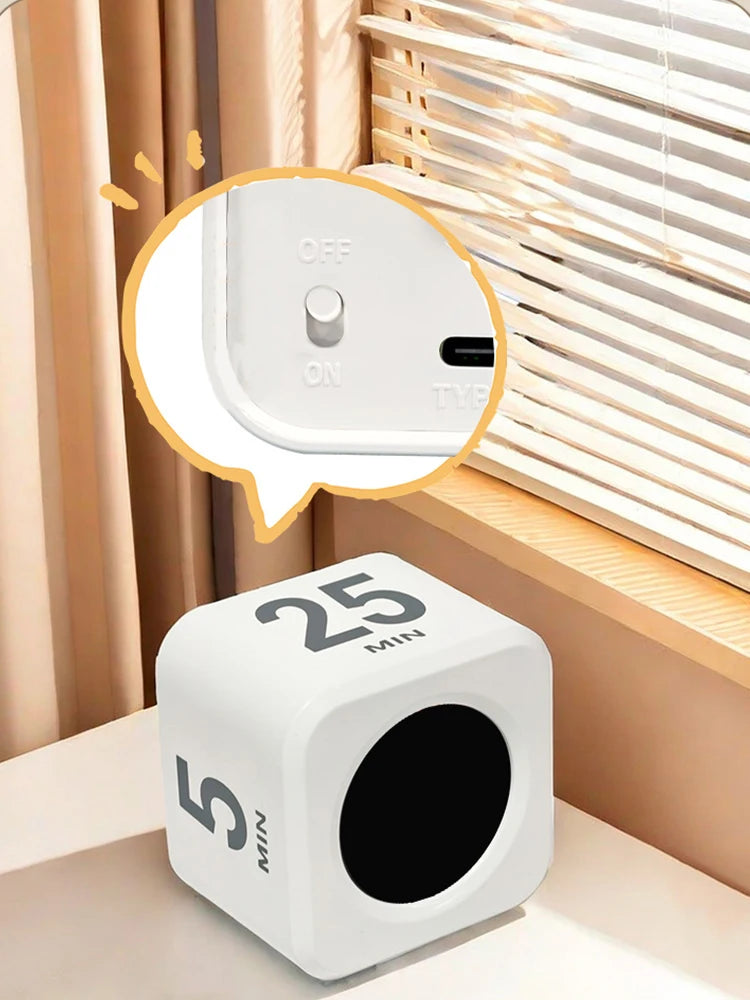 Hexagon Visual Flip Timer