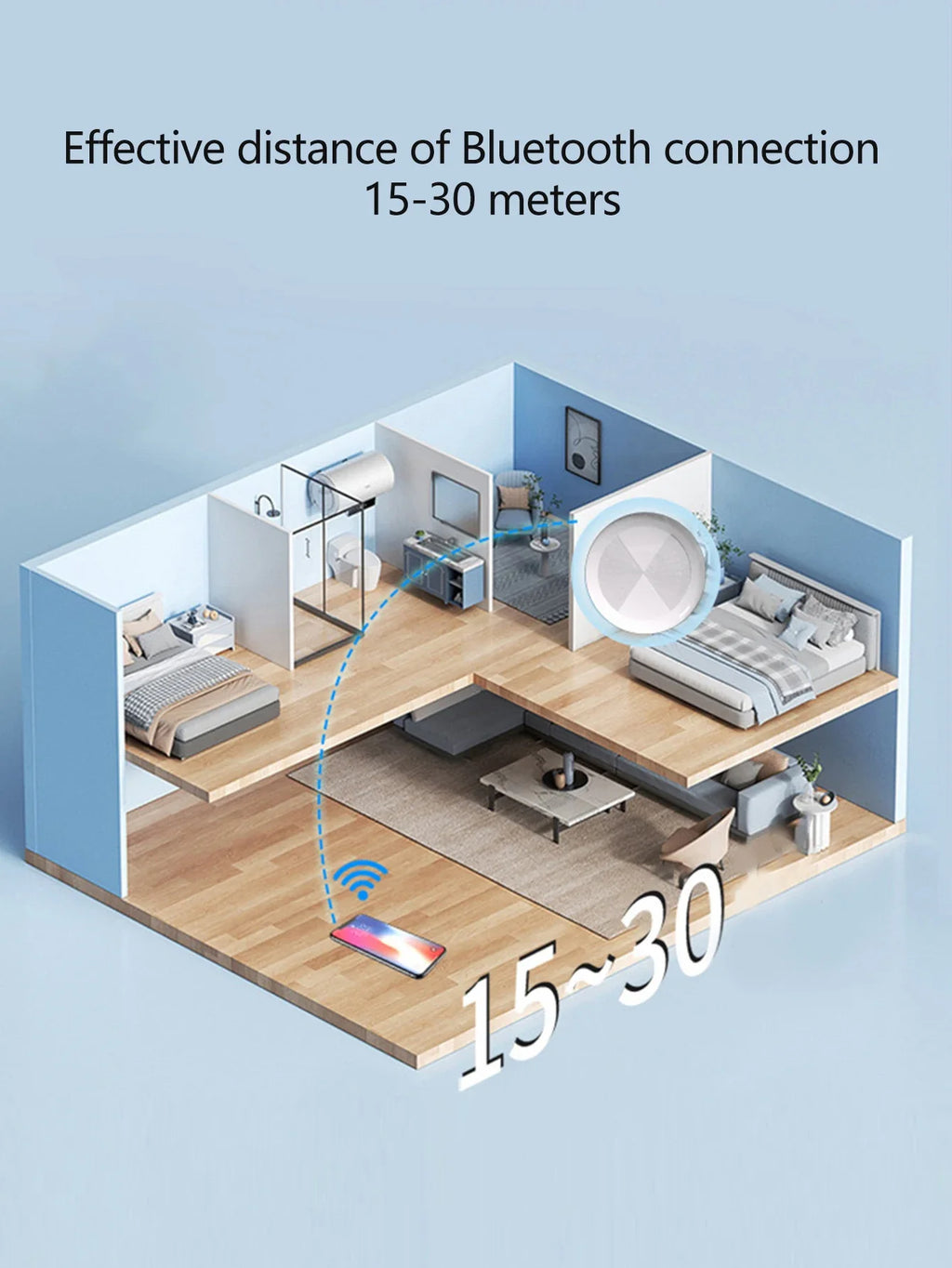 Smart Bluetooth GPS Anti - lose Tracker Sound locate msg reminder alarm For keys wallets kids pets APP tracking on iOS & Android