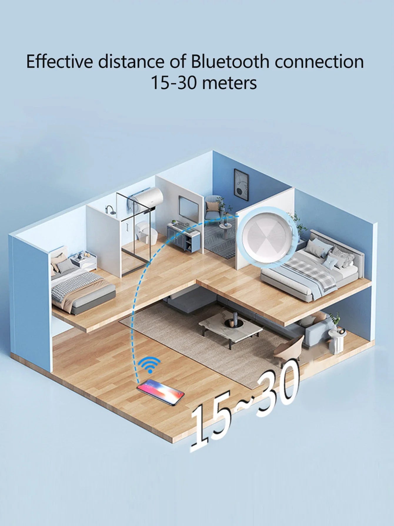 Smart Bluetooth GPS Anti - lose Tracker Sound locate msg reminder alarm For keys wallets kids pets APP tracking on iOS & Android