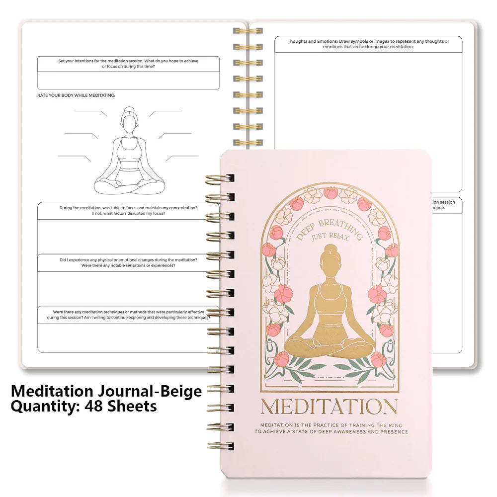 Hardcover Meditation Journal