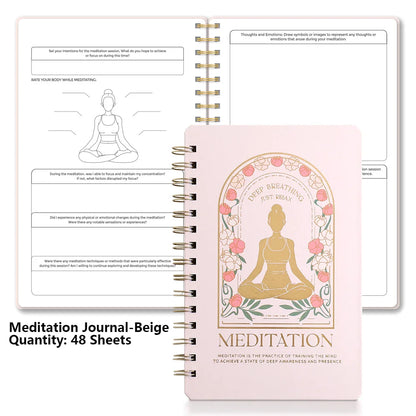 Hardcover Meditation Journal