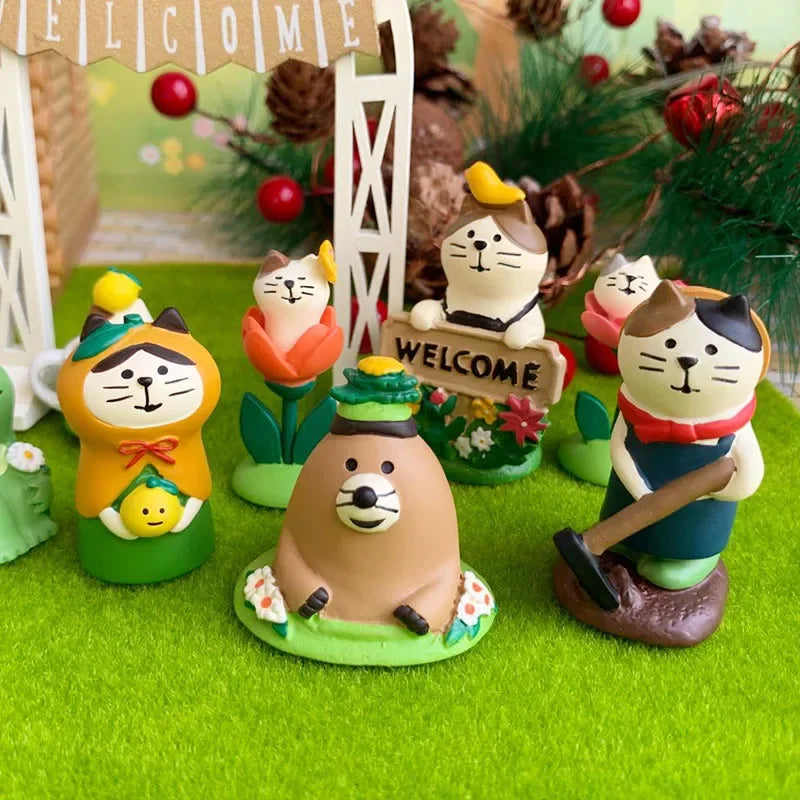 Cute Kawaii desktop/garden characters