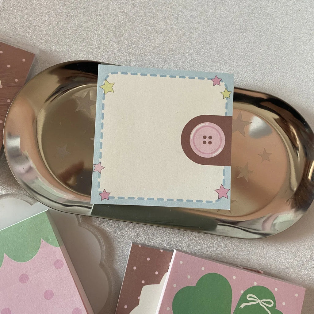 Sticky Notes Cute Sticky Memo Pads Kawaii Sticky Note 50 Sheet/Pad
