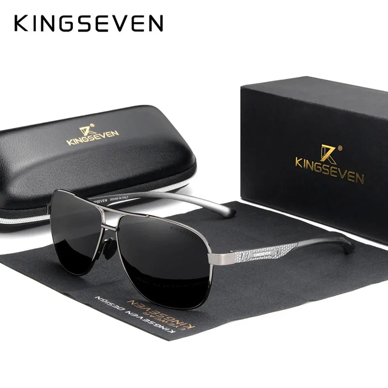 KINGSEVEN Polarized Aluminum Sunglasses