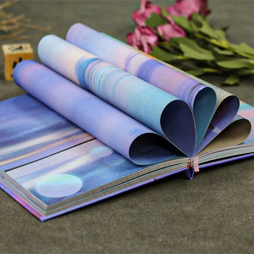 Hardcover Journal - with Sketchbook Original illustrations on every page