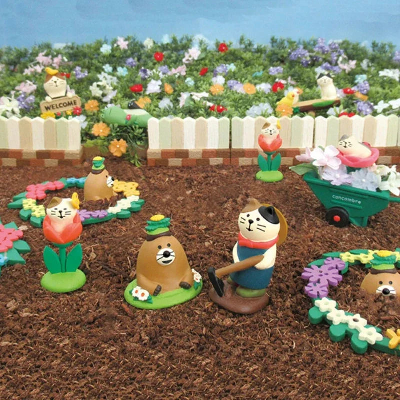 Cute Kawaii desktop/garden characters
