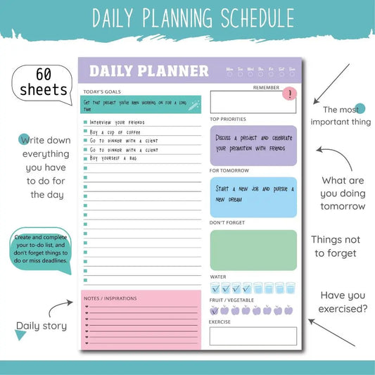 Daily "To Do" List - Easy Tea
