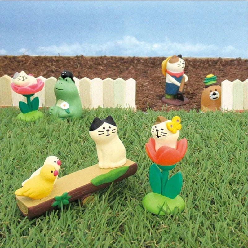 Cute Kawaii desktop/garden characters