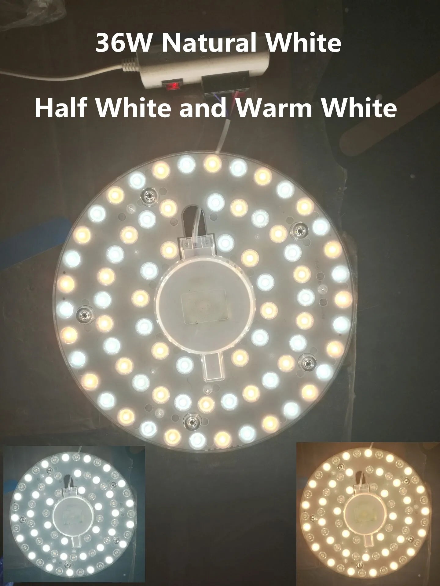 Dimable Module LED Ceiling Lamp dim-able 24W 36W 48W 64W 80W Double Bulb Light Octopus Double Energy Saving Ceiling Decoration