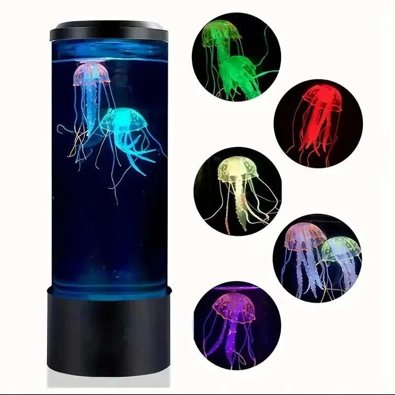 7 Color Color - Changing Jellyfish Led Lamp