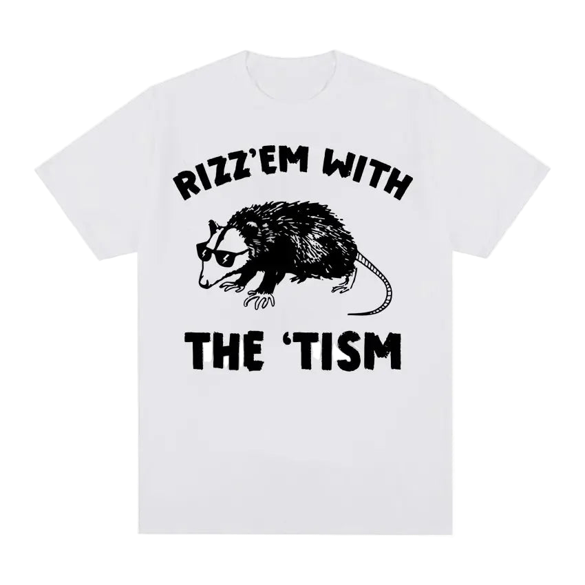Taggles - Rizz Em with The Tism Funny Graphic Tee