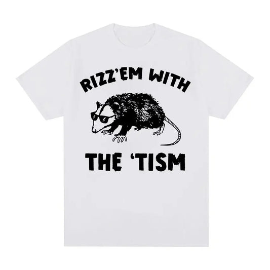 Taggles - Rizz Em with The Tism Funny Graphic Tee