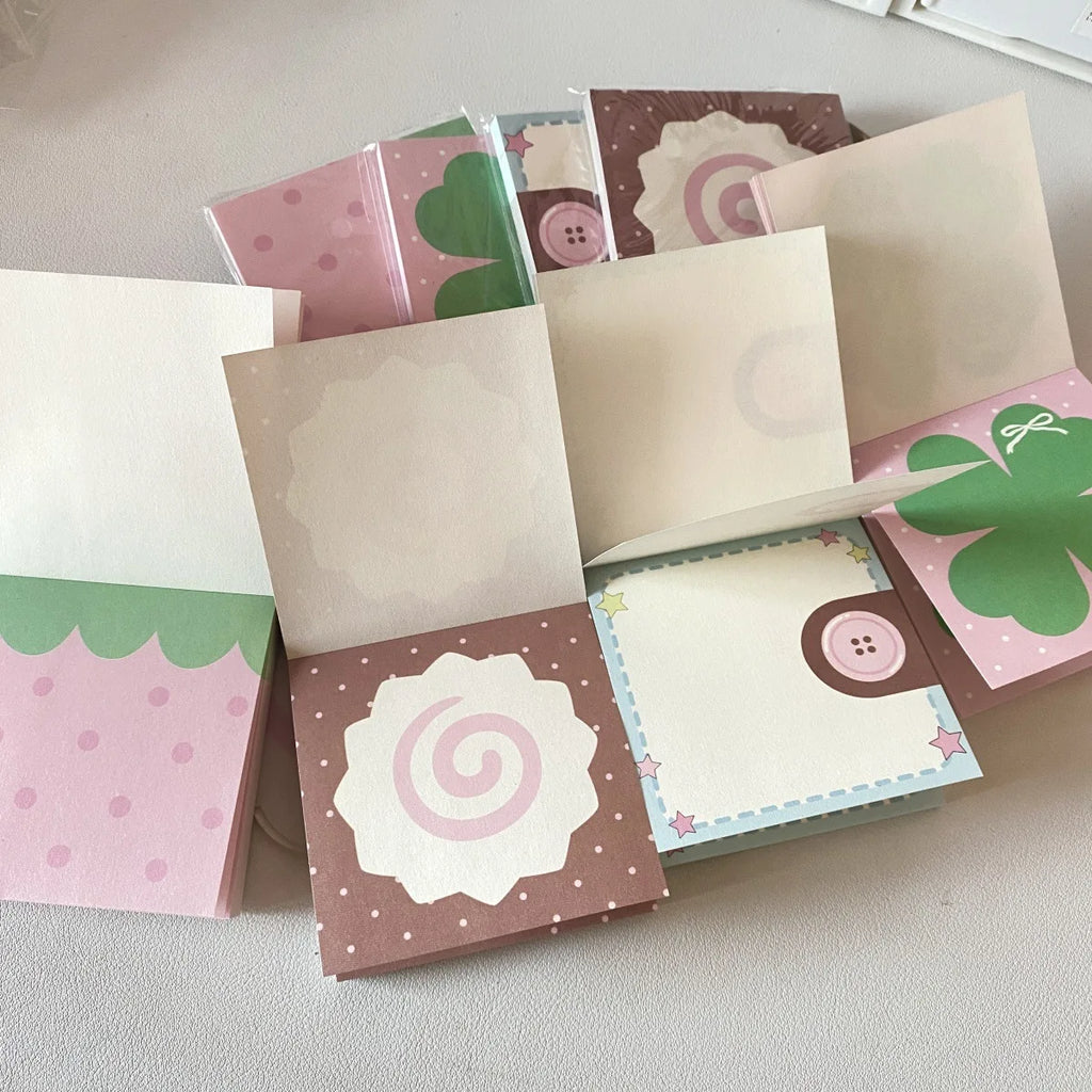 Sticky Notes Cute Sticky Memo Pads Kawaii Sticky Note 50 Sheet/Pad