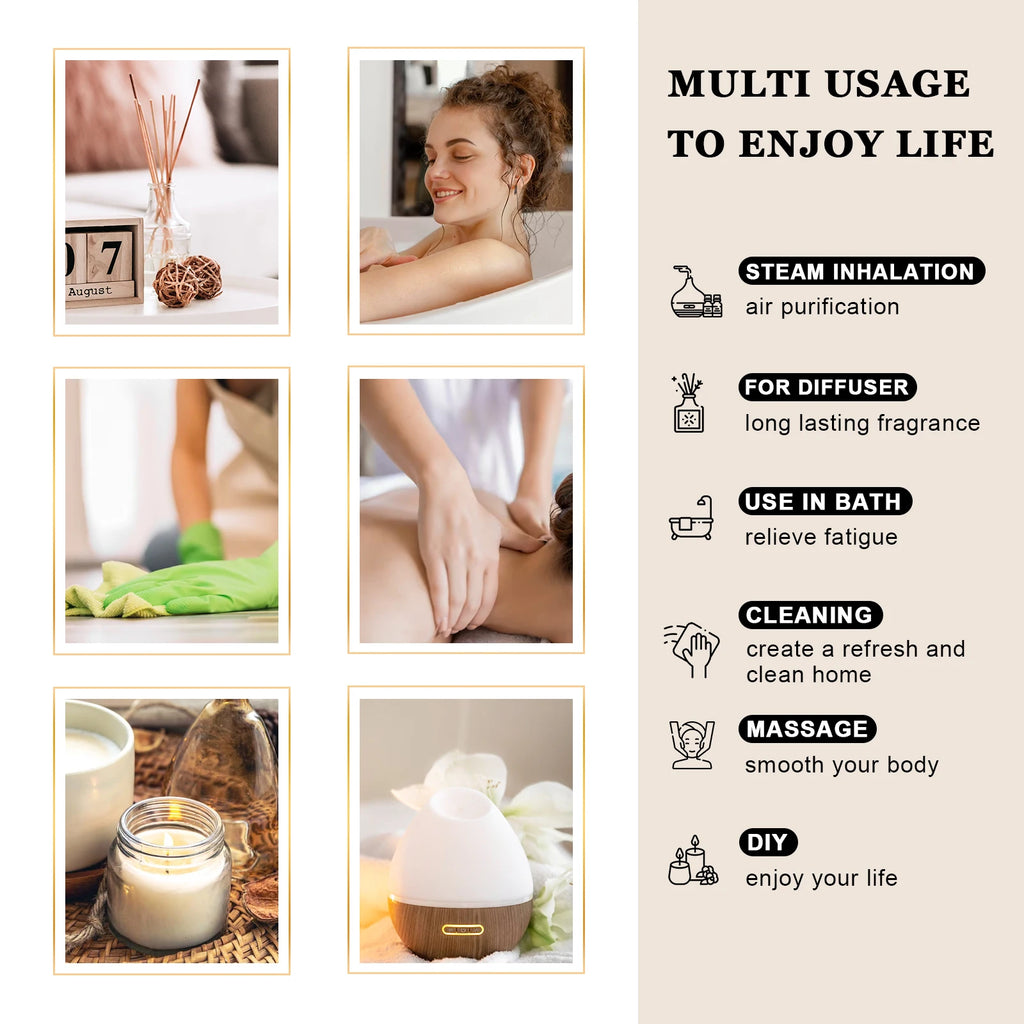 Eco friendly -Essential Oils with Dropper