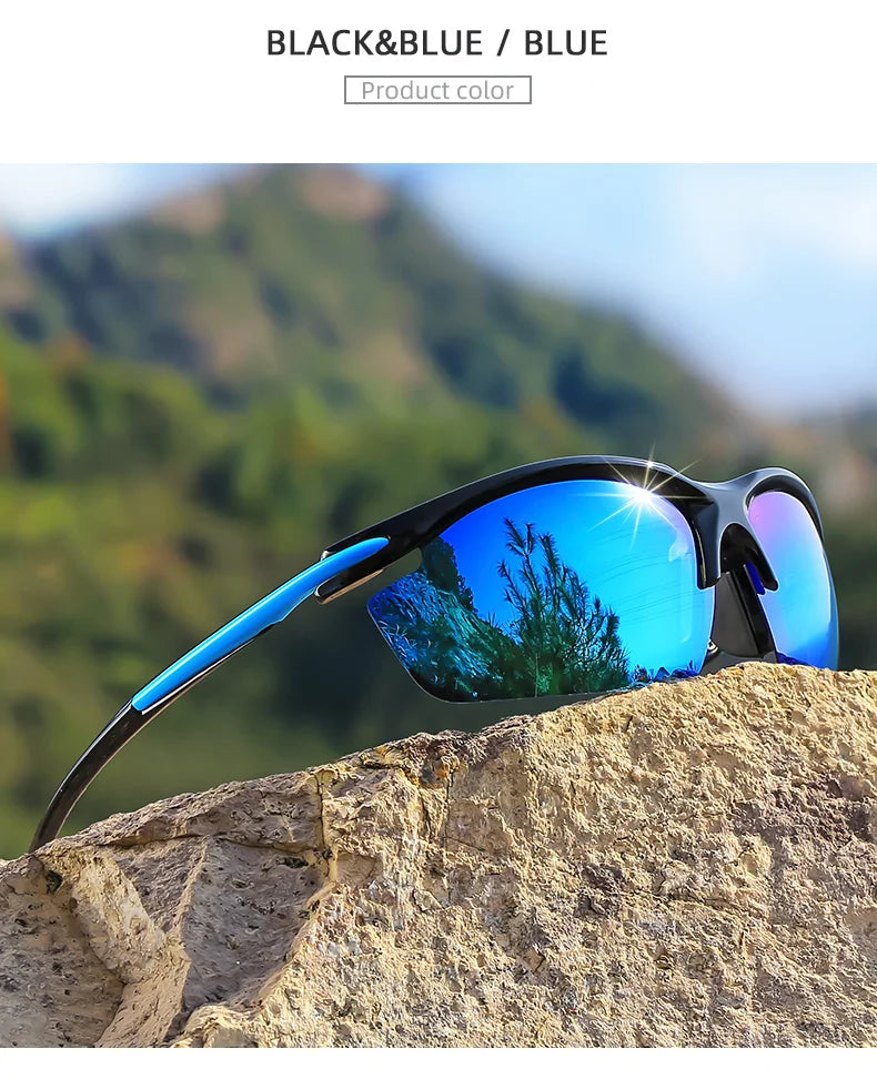 Polarized Sports  Sunglasses Half-Frame