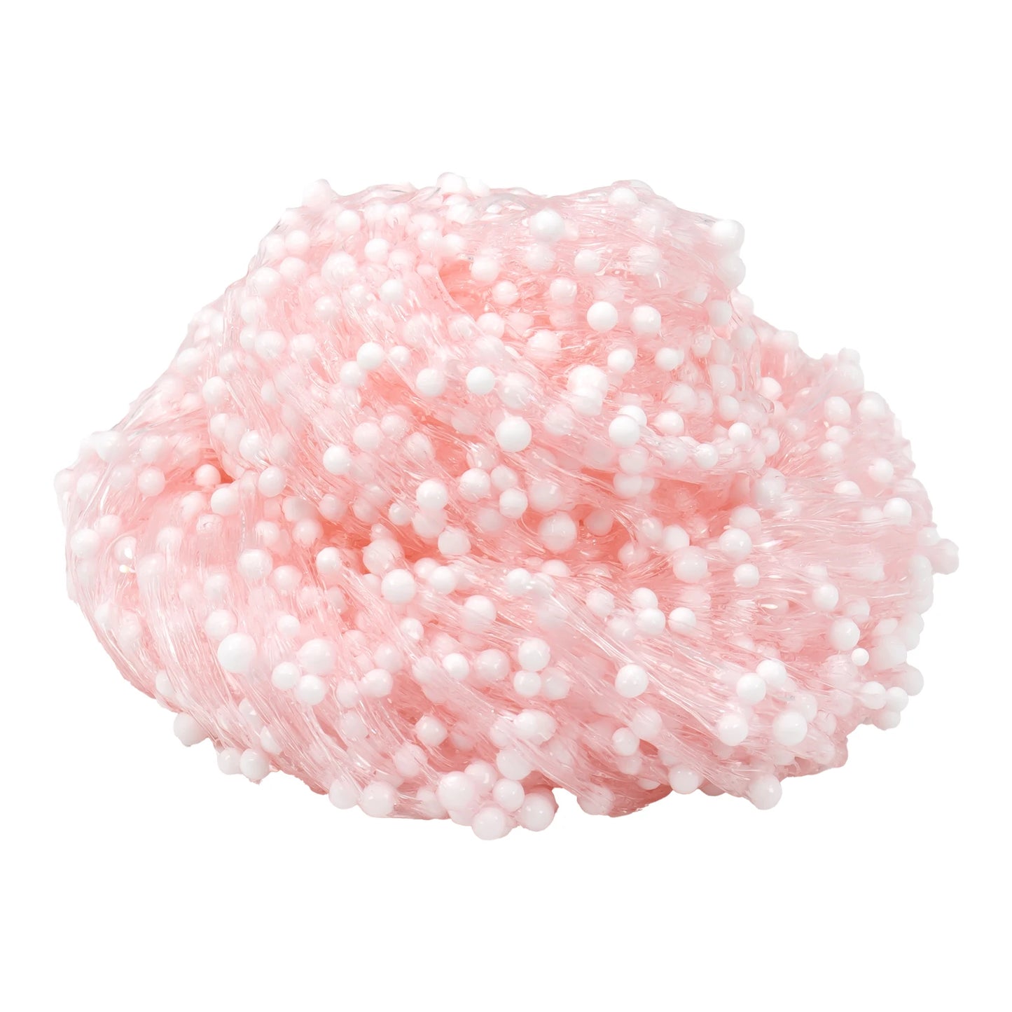 120ml Foam Balls Crystal Slime Kit with Crunchy Beads, Premade Slime Set for Teens, Perfect Stress-Relieving toy Christmas Gift