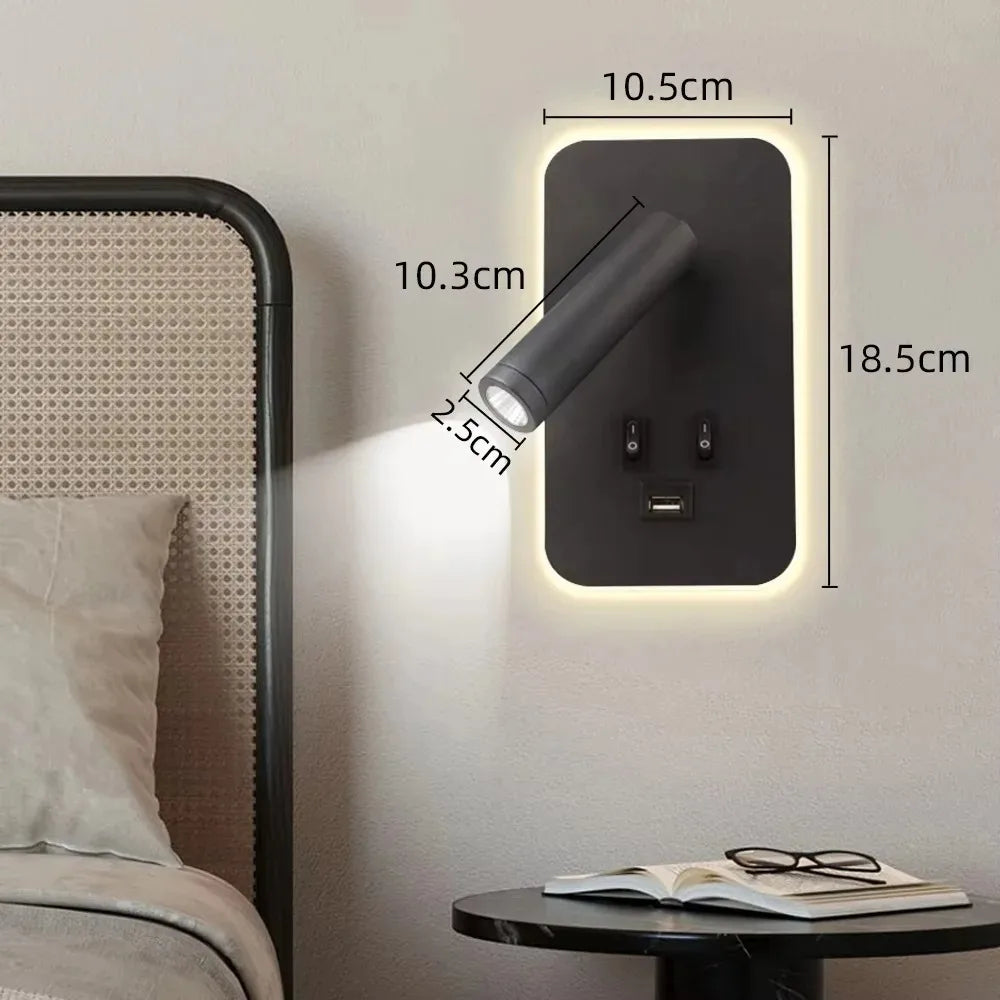 Dimmable LED, Wall Mount Reading Light