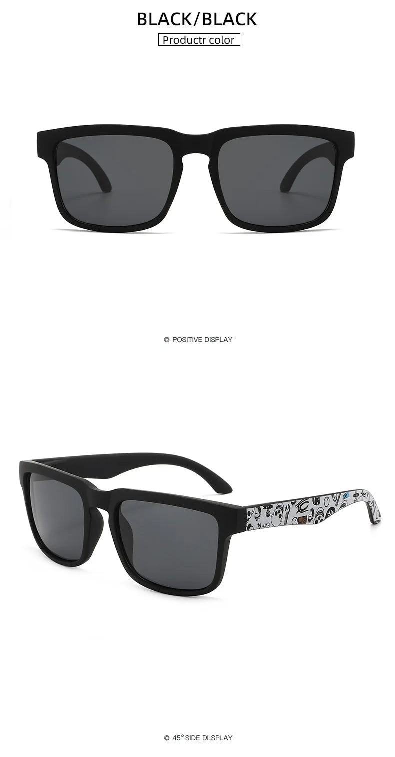 Polarized Fishing Sunglasses Men Driving Running Golf Cycling Sunglasses UV400 Protection Square Night Vision Glasses Wholesale