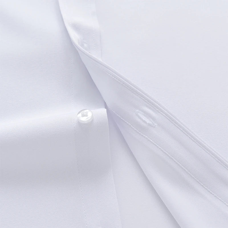 Bamboo Fiber Long Sleeve Stretch Shirts