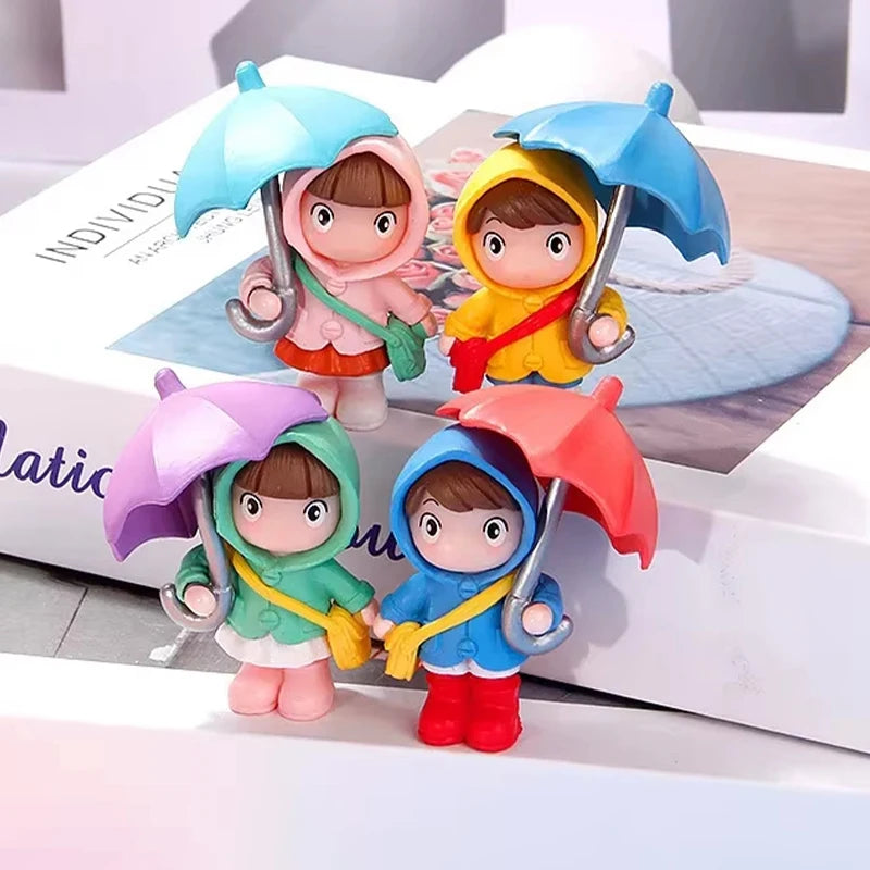 4PCS Cute Umbrella Mini's