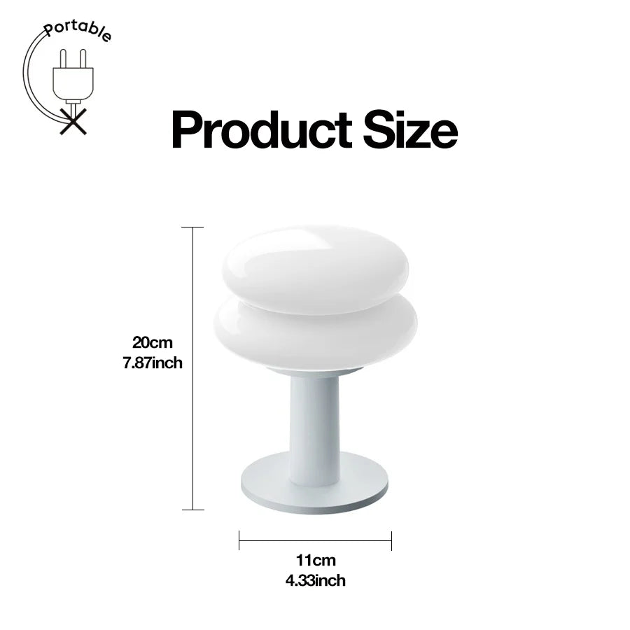 3-level Rechargeable Dimming  - LED lamp