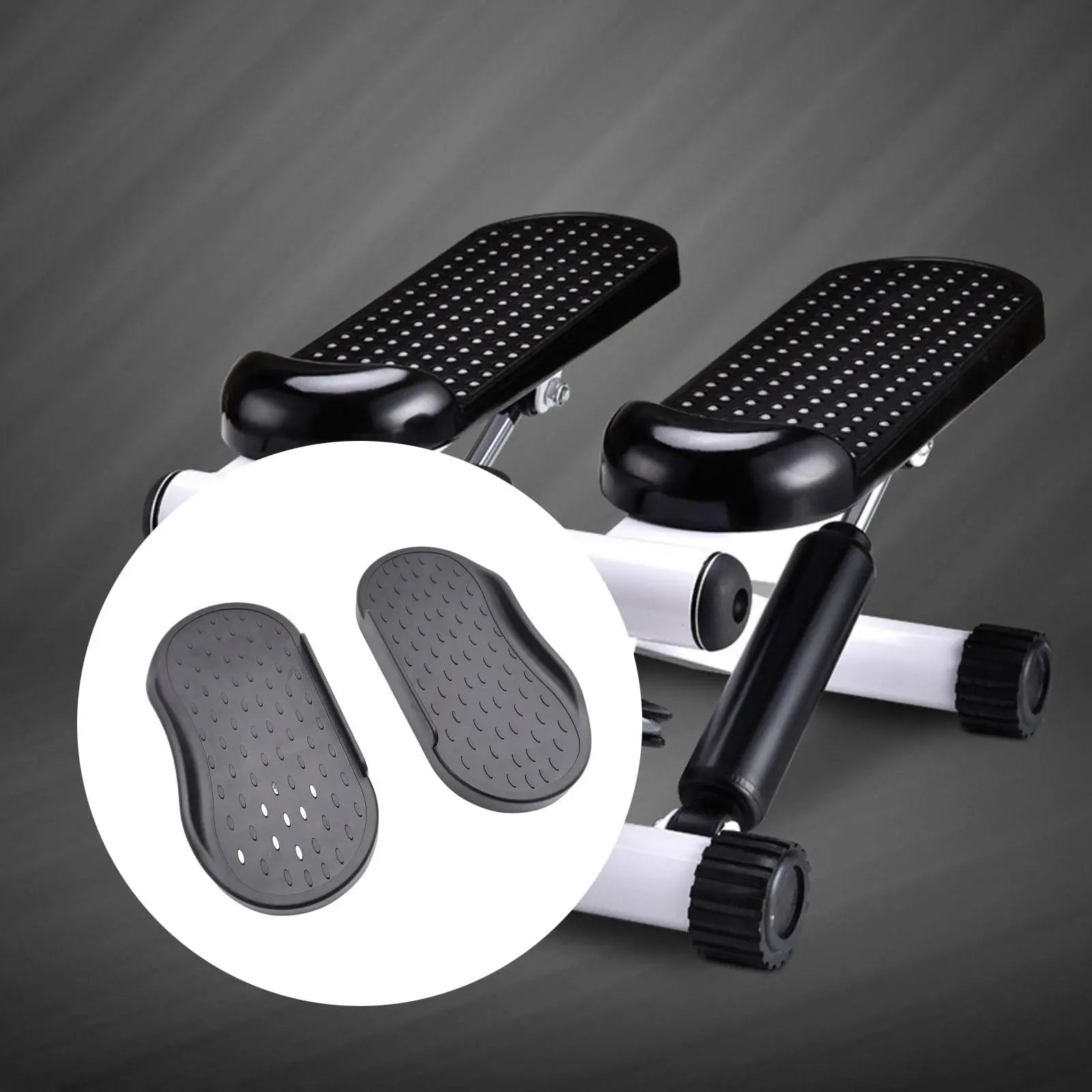 2Pcs Elliptical Trainer Foot Pedals for Walking Machine Bike Pedal Exerciser